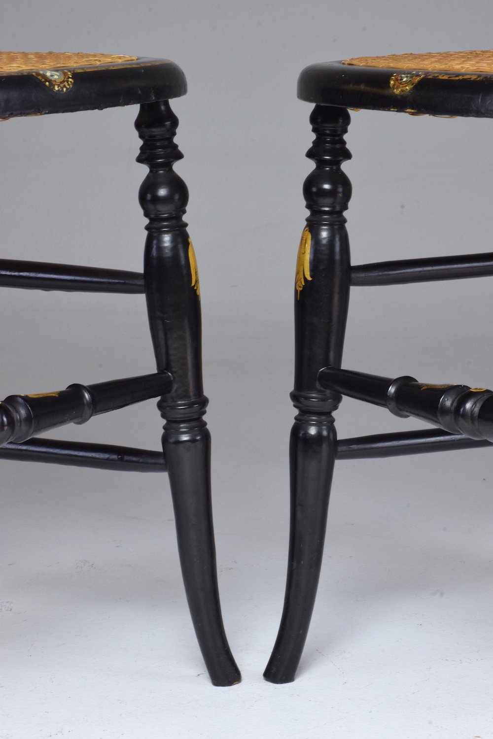 Pair of French 19th Century Napoleon III chairs - Spirit Gallery 