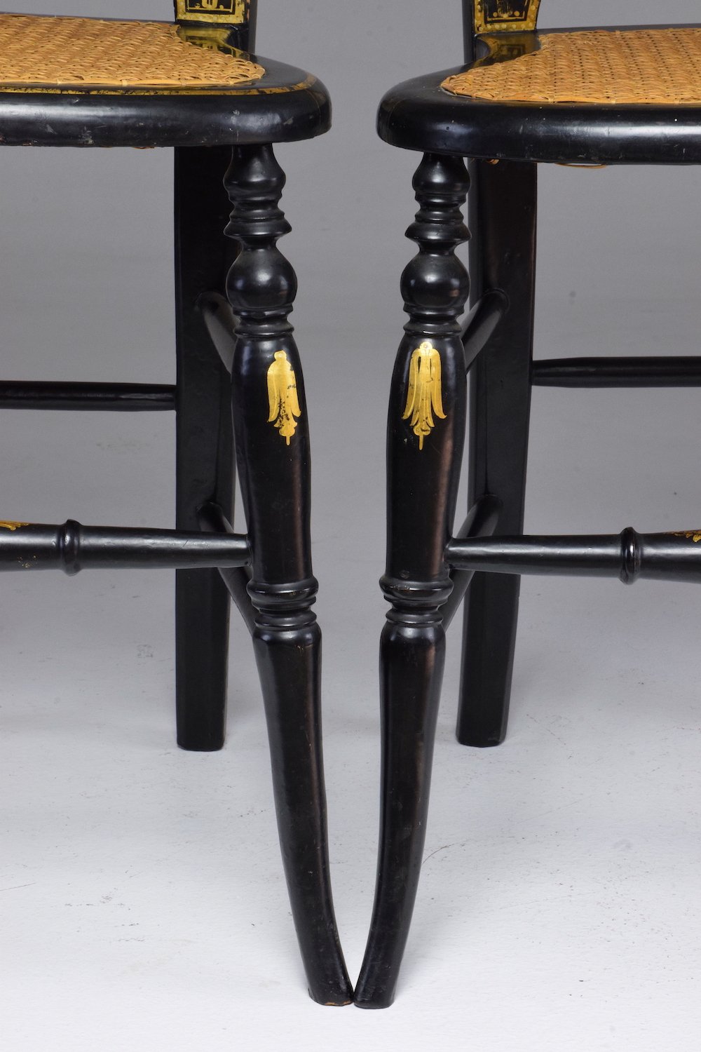 Pair of French 19th Century Napoleon III chairs - Spirit Gallery 