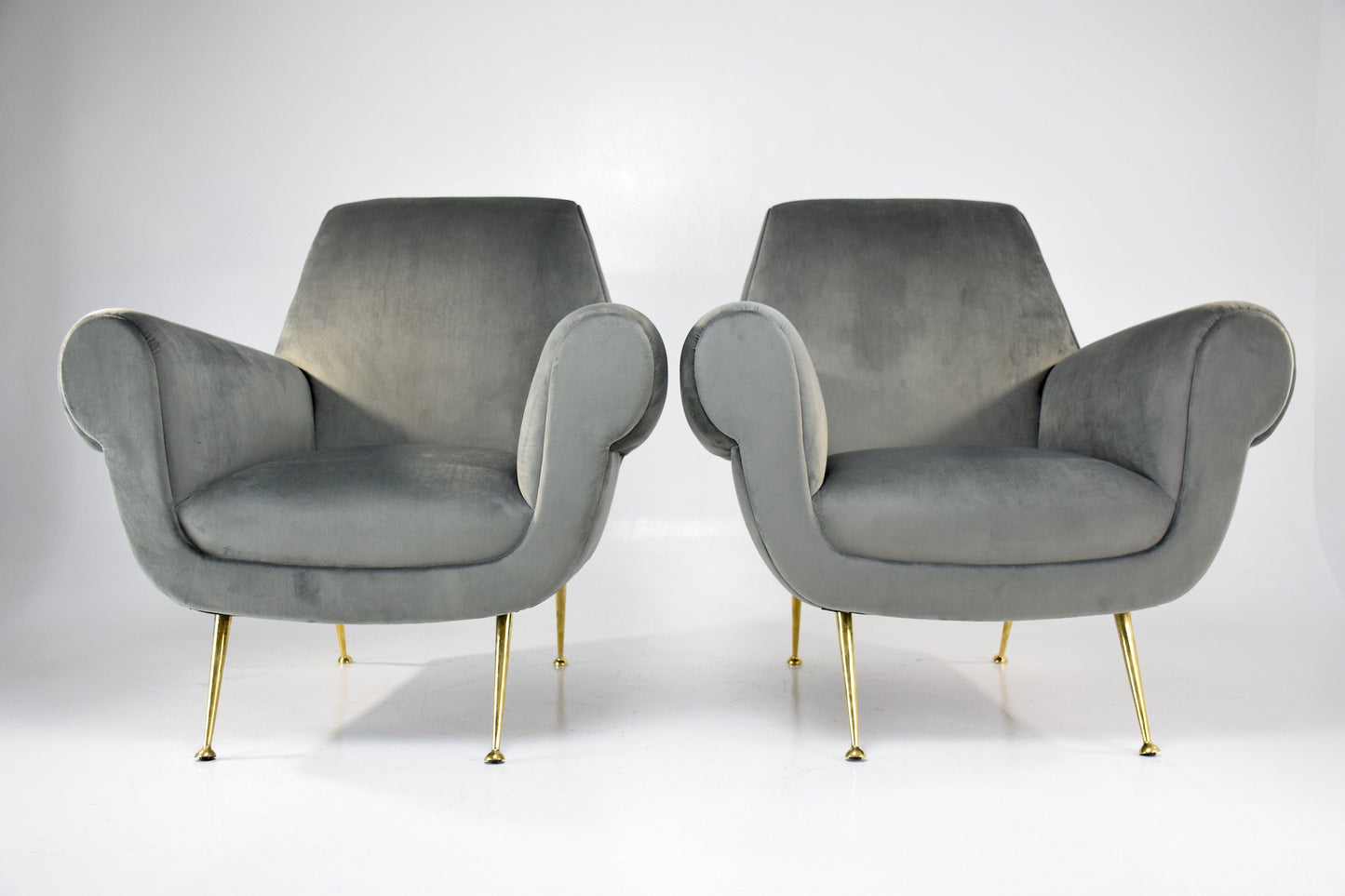Pair of Italian Armchairs by Gigi Radice, 1950s - Spirit Gallery 