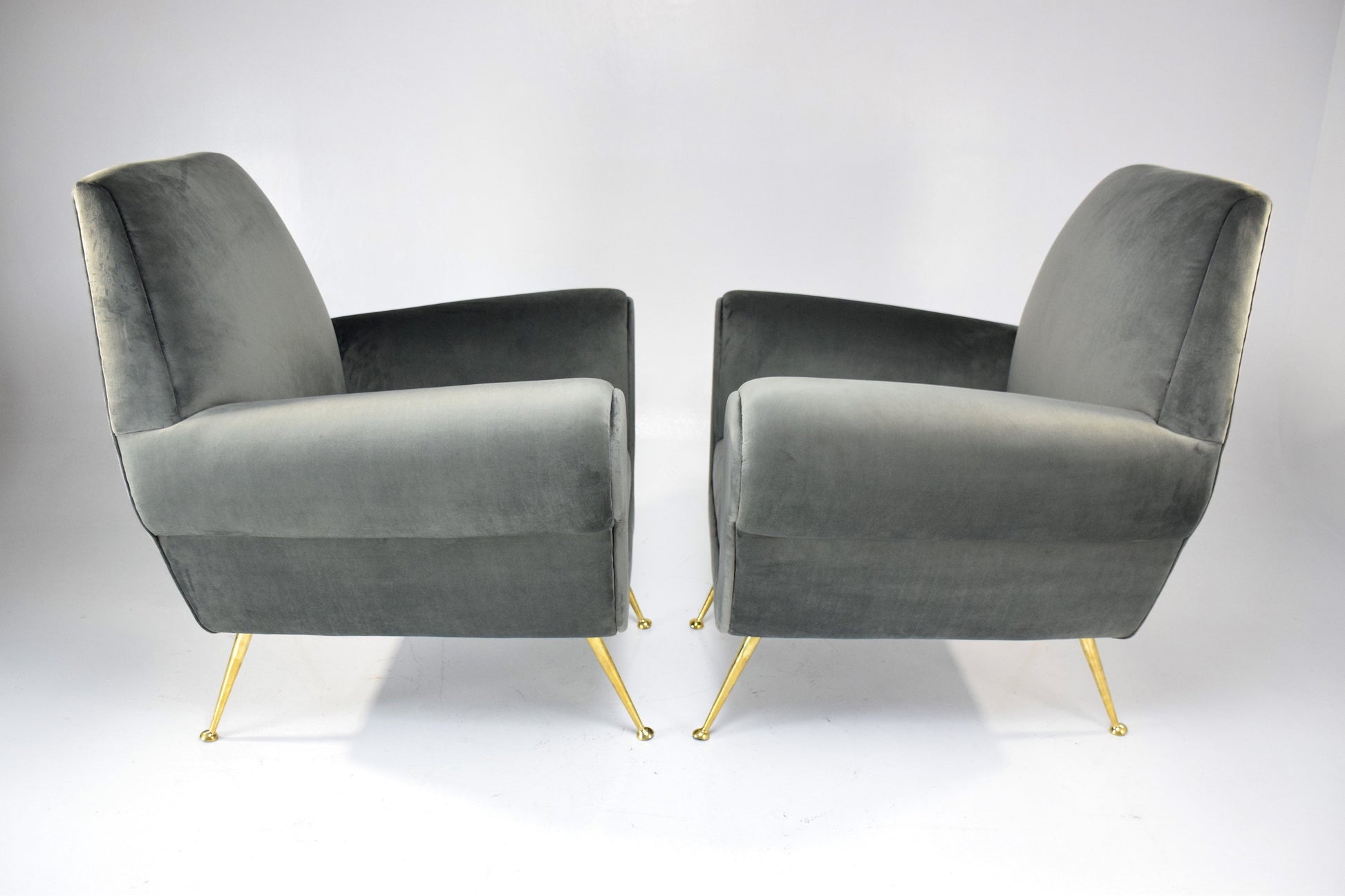 Pair of Italian Armchairs by Gigi Radice, 1950s - Spirit Gallery 