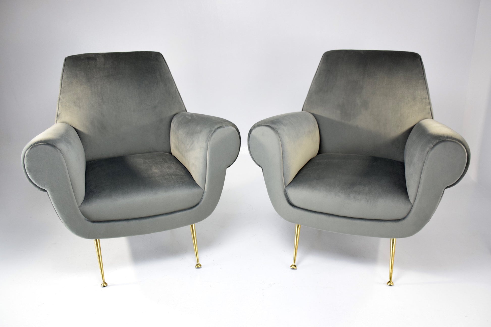 Pair of Italian Armchairs by Gigi Radice, 1950s - Spirit Gallery 