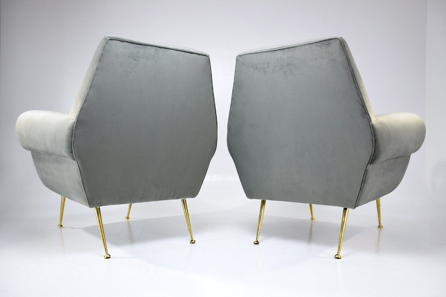 Pair of Italian Armchairs by Gigi Radice, 1950s - Spirit Gallery 