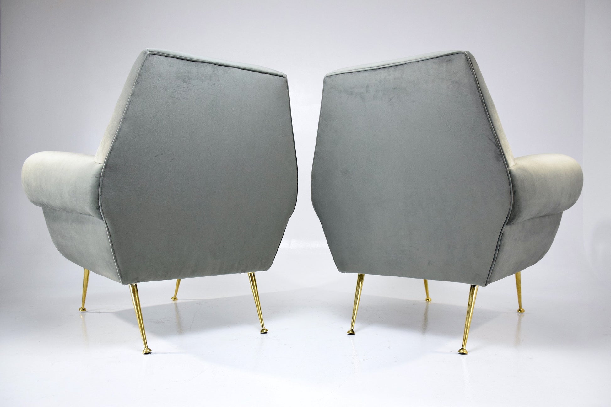 Pair of Italian Armchairs by Gigi Radice, 1950s - Spirit Gallery 