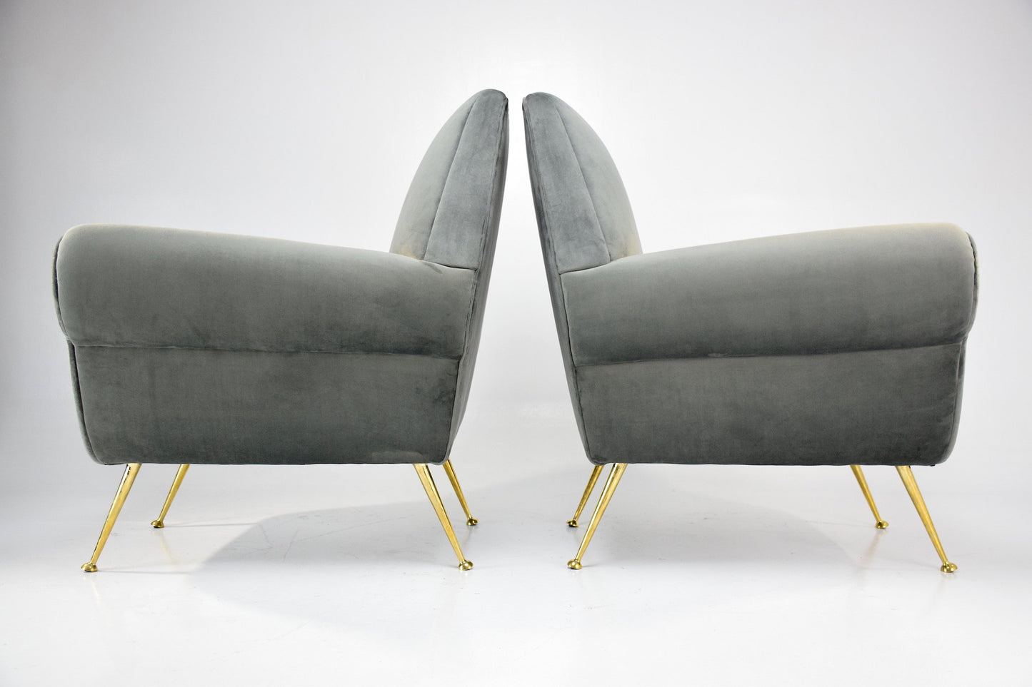 Pair of Italian Armchairs by Gigi Radice, 1950s - Spirit Gallery 