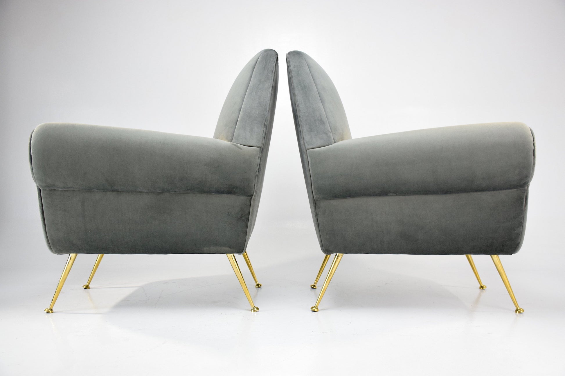 Pair of Italian Armchairs by Gigi Radice, 1950s - Spirit Gallery 