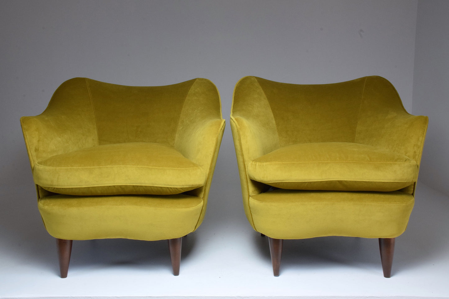 Pair of Italian Armchairs by Gio Ponti for Casa e Giardino, 1930s - Spirit Gallery 