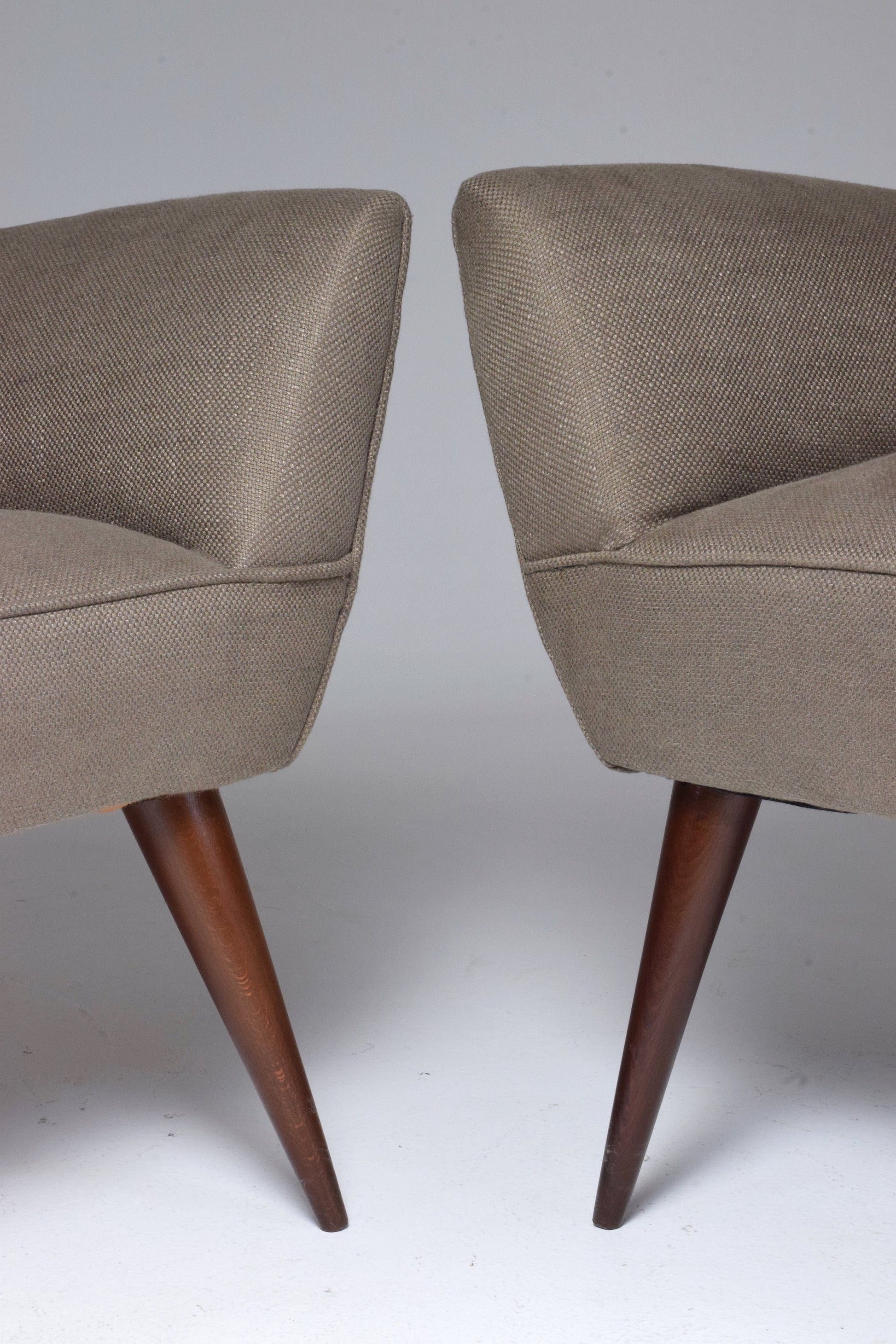 Pair of Italian Mid-Century Armchairs, 1950's - Spirit Gallery 