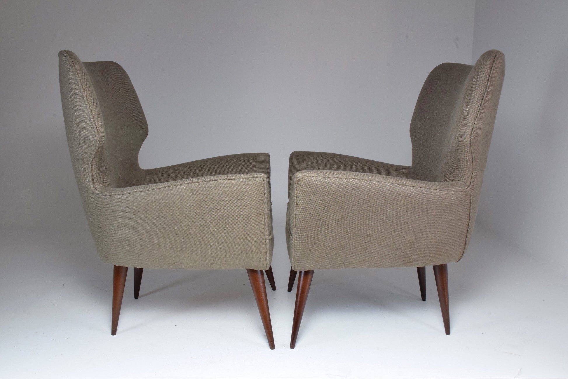 Pair of Italian Mid-Century Armchairs, 1950's - Spirit Gallery 