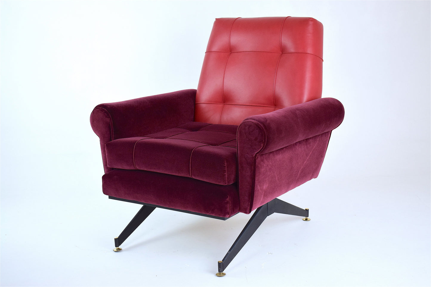 Pair of Italian Mid-Century Armchairs, 1950s - Spirit Gallery 