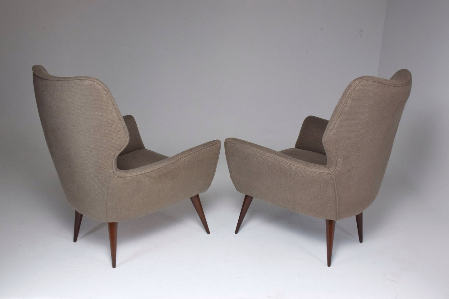 Pair of Italian Mid-Century Armchairs, 1950's - Spirit Gallery 