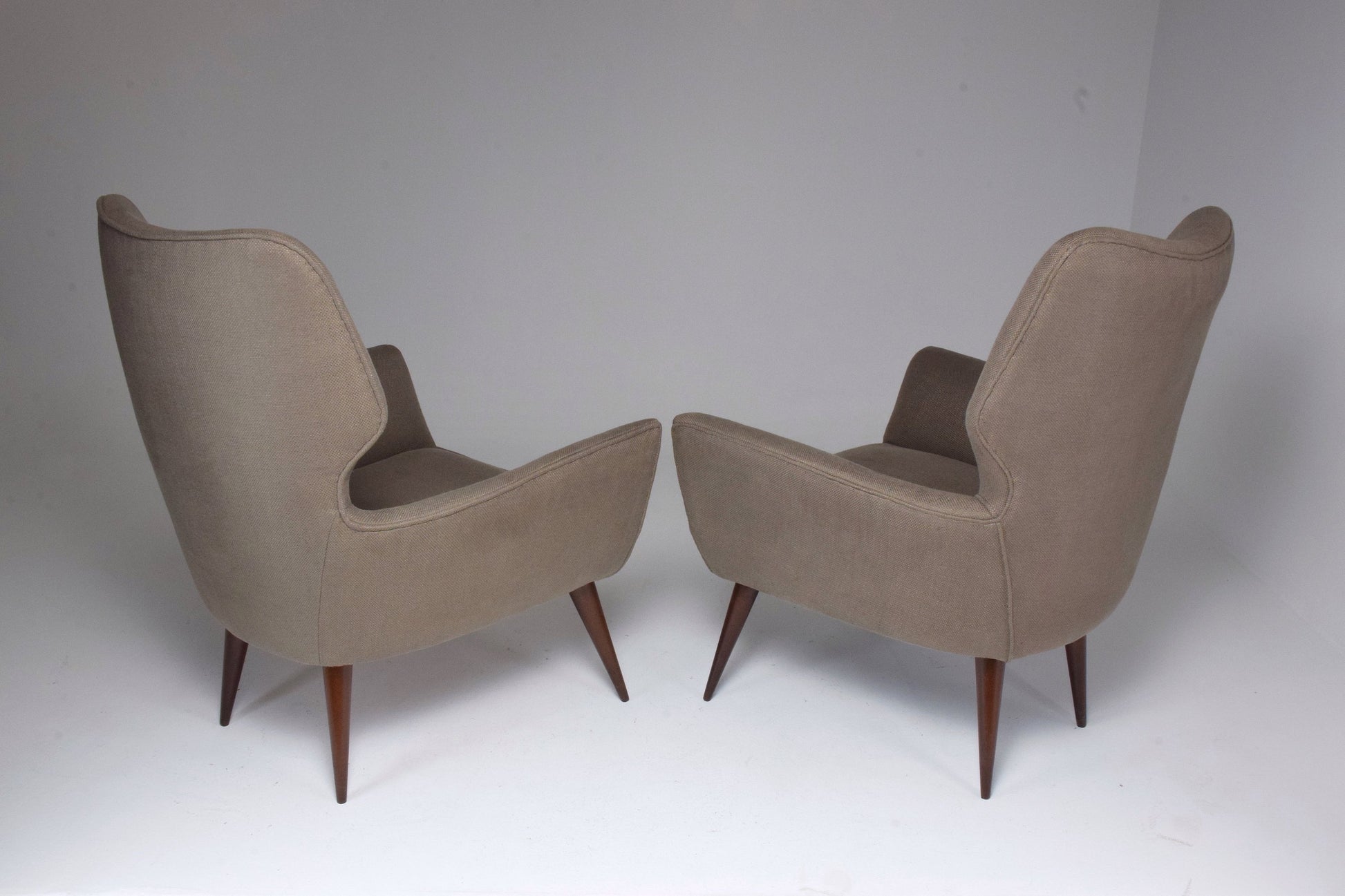 Pair of Italian Mid-Century Armchairs, 1950's - Spirit Gallery 