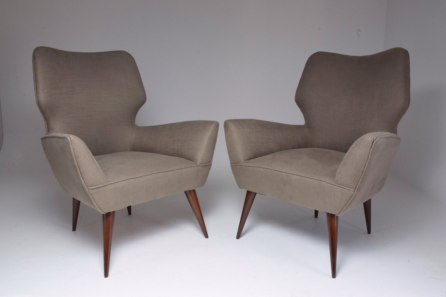 Pair of Italian Mid-Century Armchairs, 1950's - Spirit Gallery 