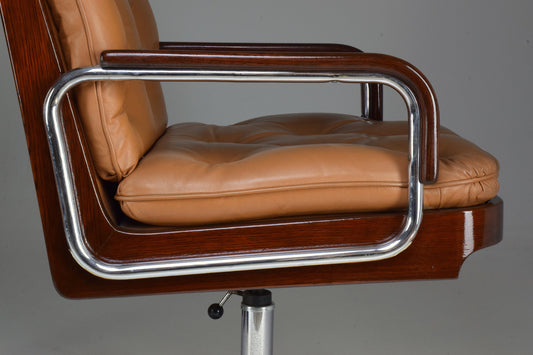 Pair of Mid-Century Modern Office Chairs by AG Barcelona, 1970's - Spirit Gallery 
