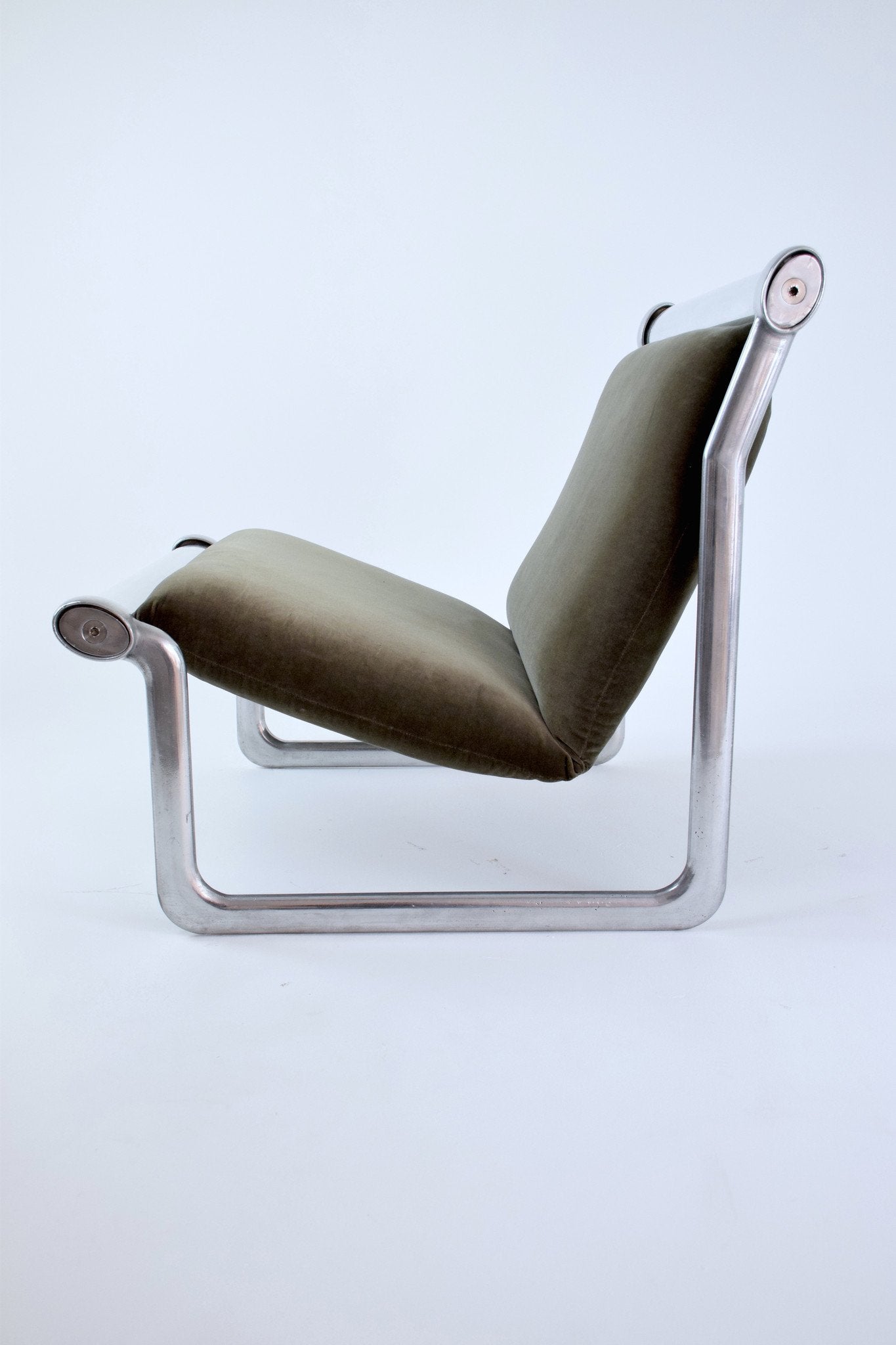 Pair of Sling Lounge Chairs by Hannah Morrison for Knoll, 1970's - Spirit Gallery 