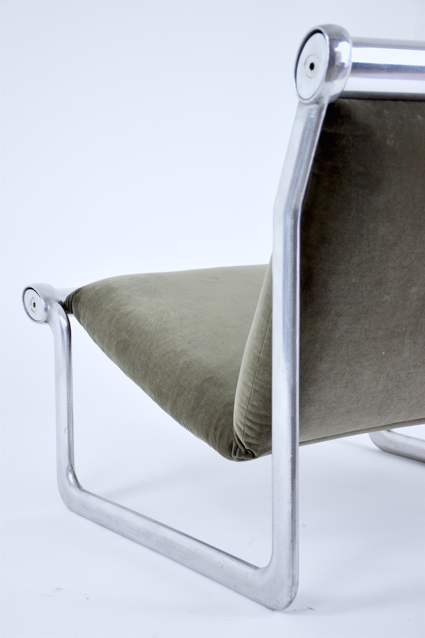 Pair of Sling Lounge Chairs by Hannah Morrison for Knoll, 1970's - Spirit Gallery 