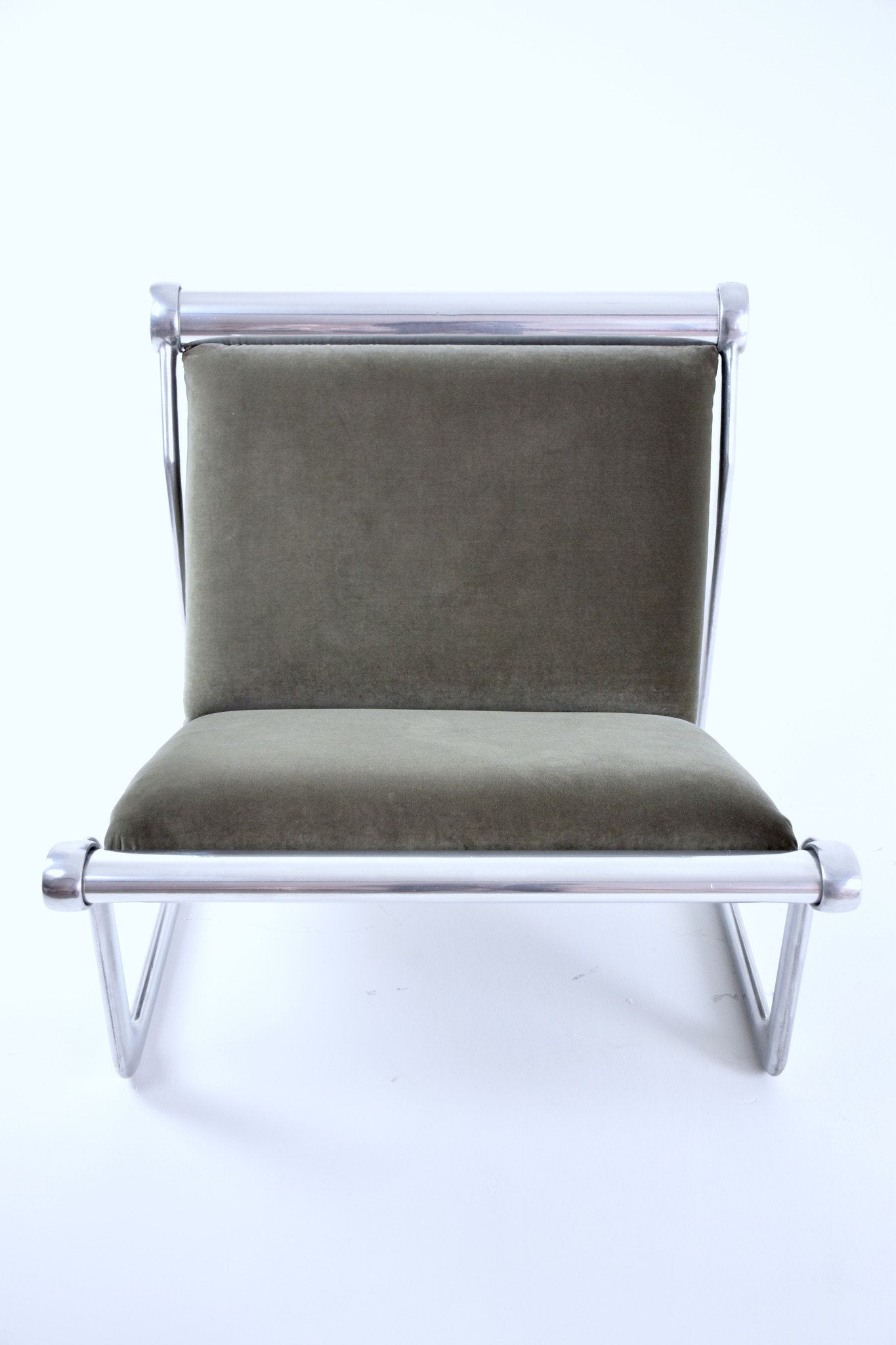 Pair of Sling Lounge Chairs by Hannah Morrison for Knoll, 1970's - Spirit Gallery 