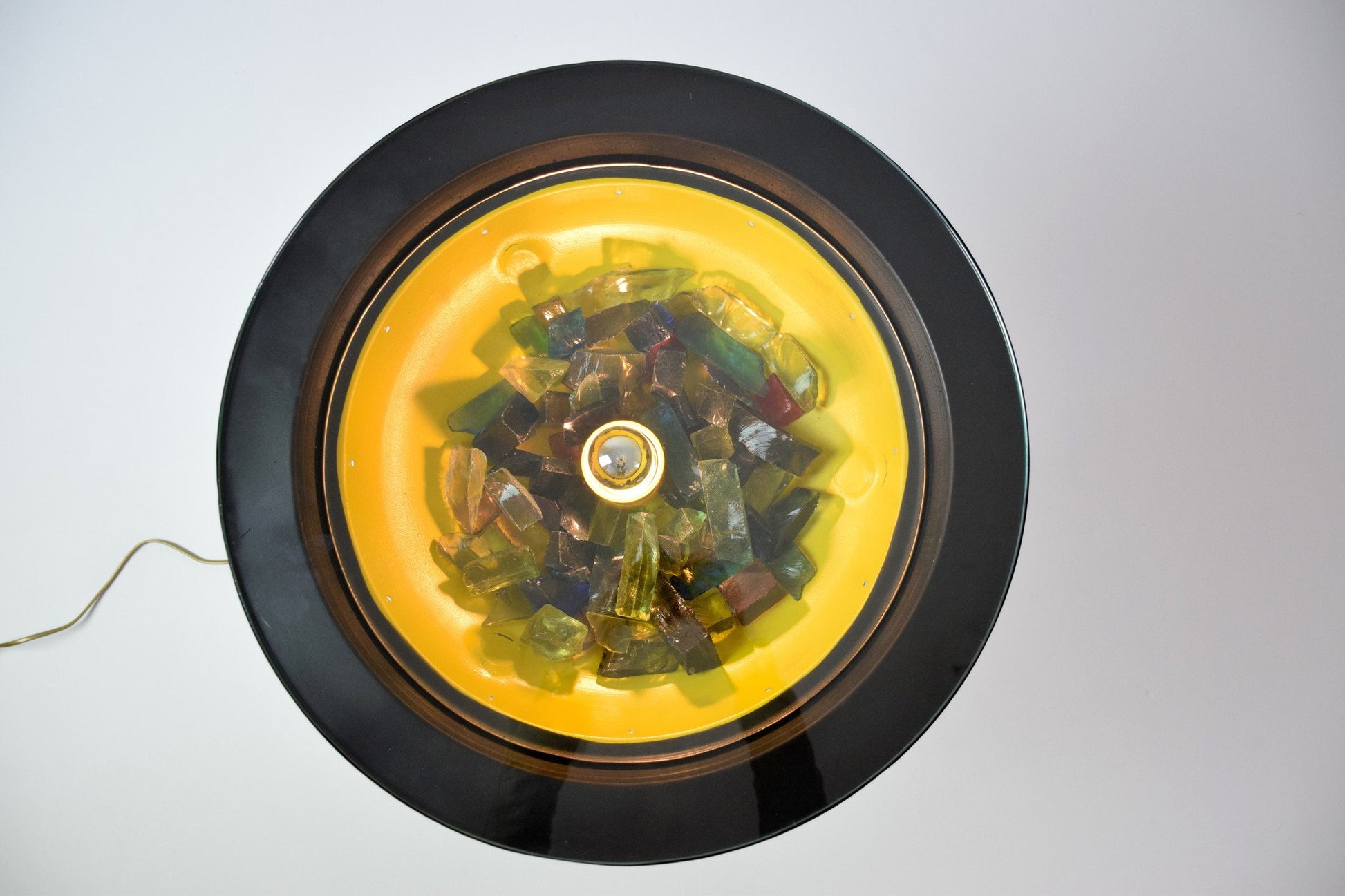 Pair of Space Age Tables with Integrated Lighting, France, 1950's - Spirit Gallery 