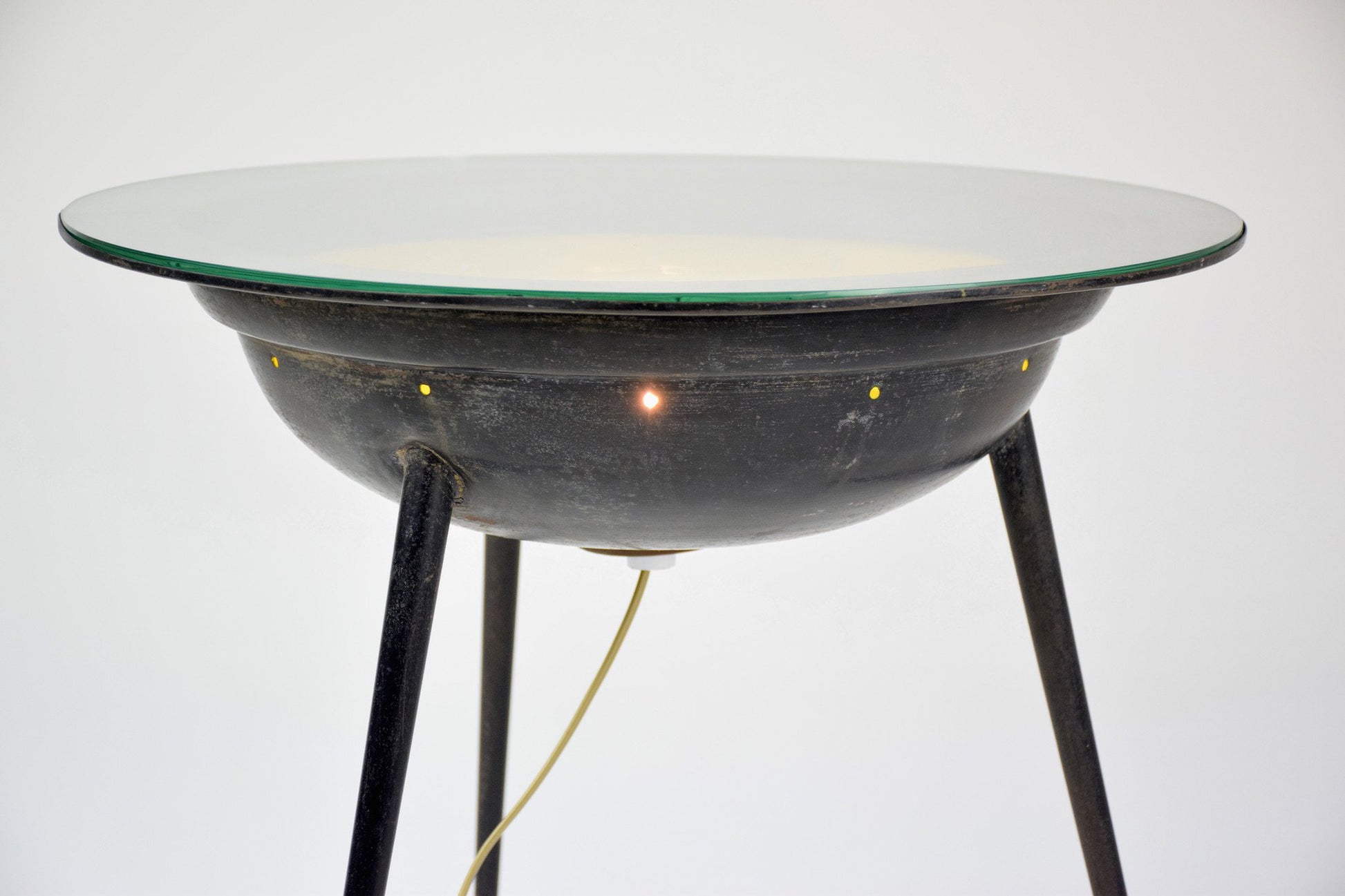 Pair of Space Age Tables with Integrated Lighting, France, 1950's - Spirit Gallery 