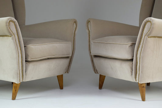 Pair of Vintage Amrchairs by Gio Ponti, 1940's - Spirit Gallery 