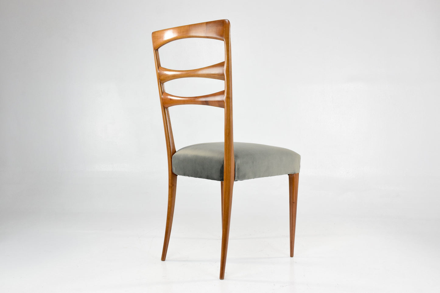 Paolo Buffa Style Italian Dining Chairs, 1950's, Set of 6 - Spirit Gallery 