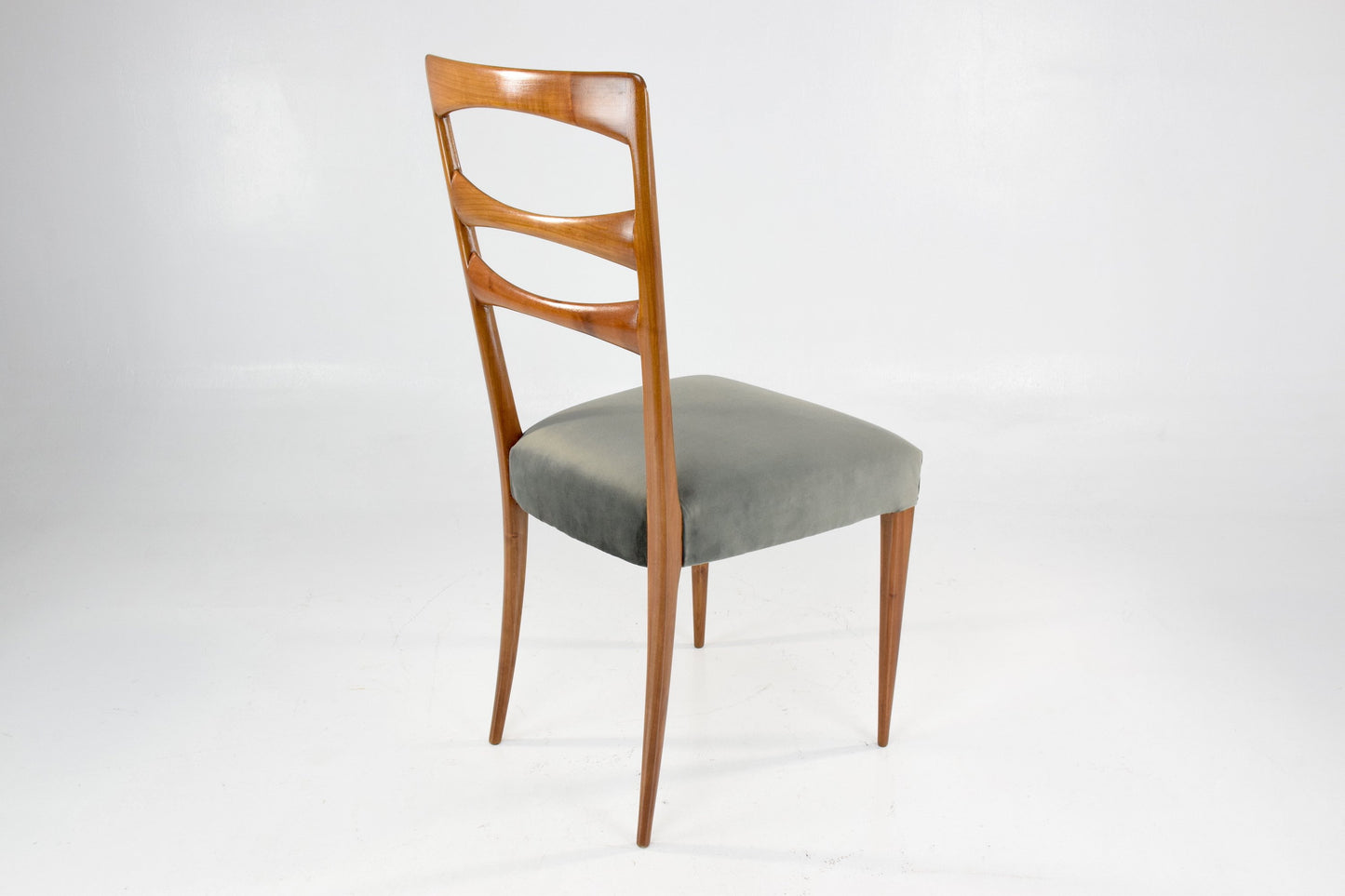 Paolo Buffa Style Italian Dining Chairs, 1950's, Set of 6 - Spirit Gallery 