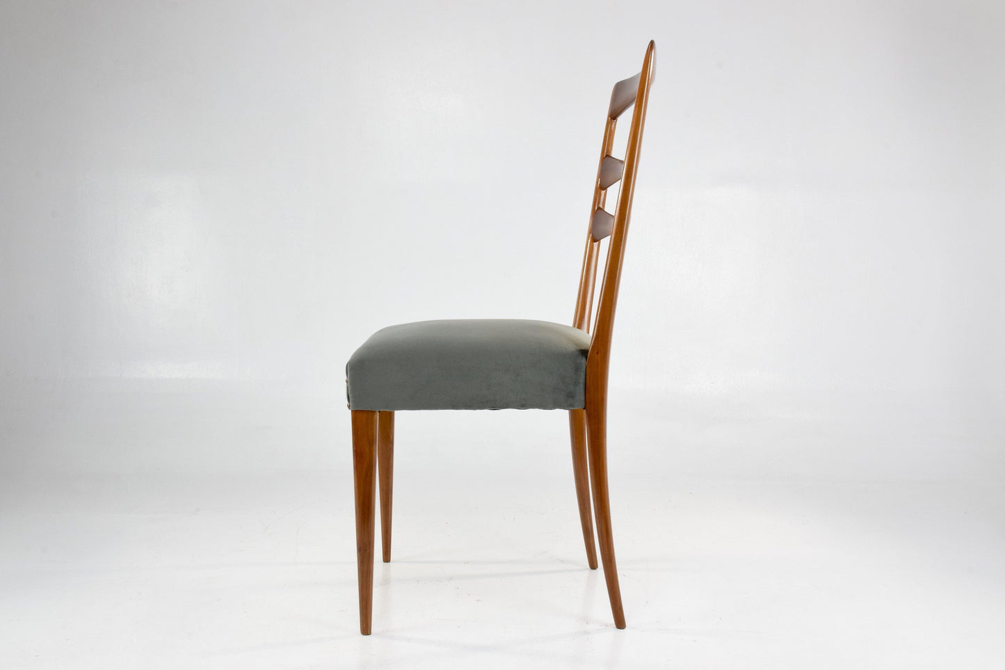 Paolo Buffa Style Italian Dining Chairs, 1950's, Set of 6 - Spirit Gallery 