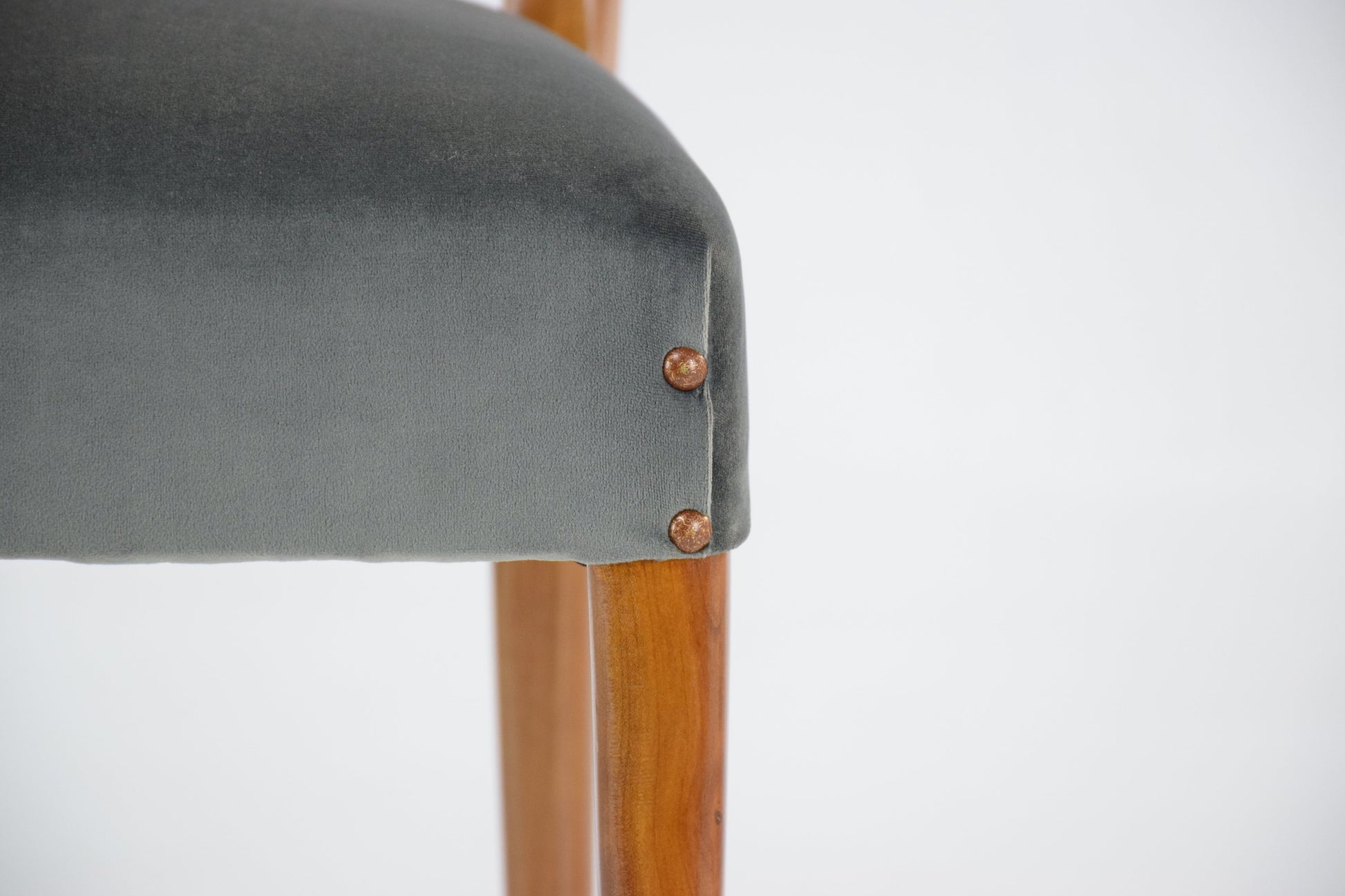 Paolo Buffa Style Italian Dining Chairs, 1950's, Set of 6 - Spirit Gallery 