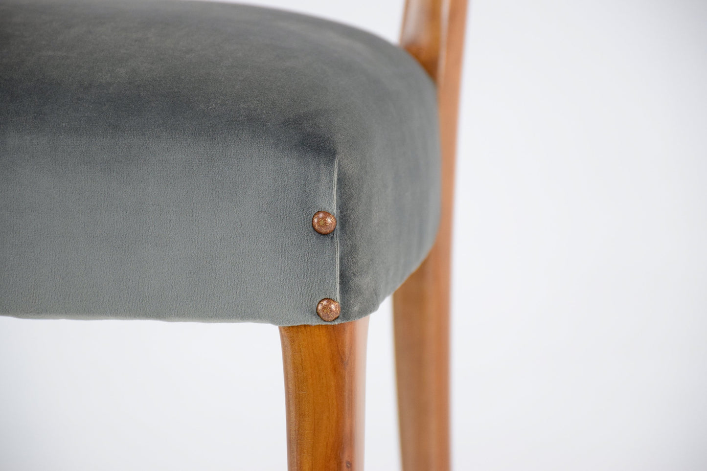 Paolo Buffa Style Italian Dining Chairs, 1950's, Set of 6 - Spirit Gallery 