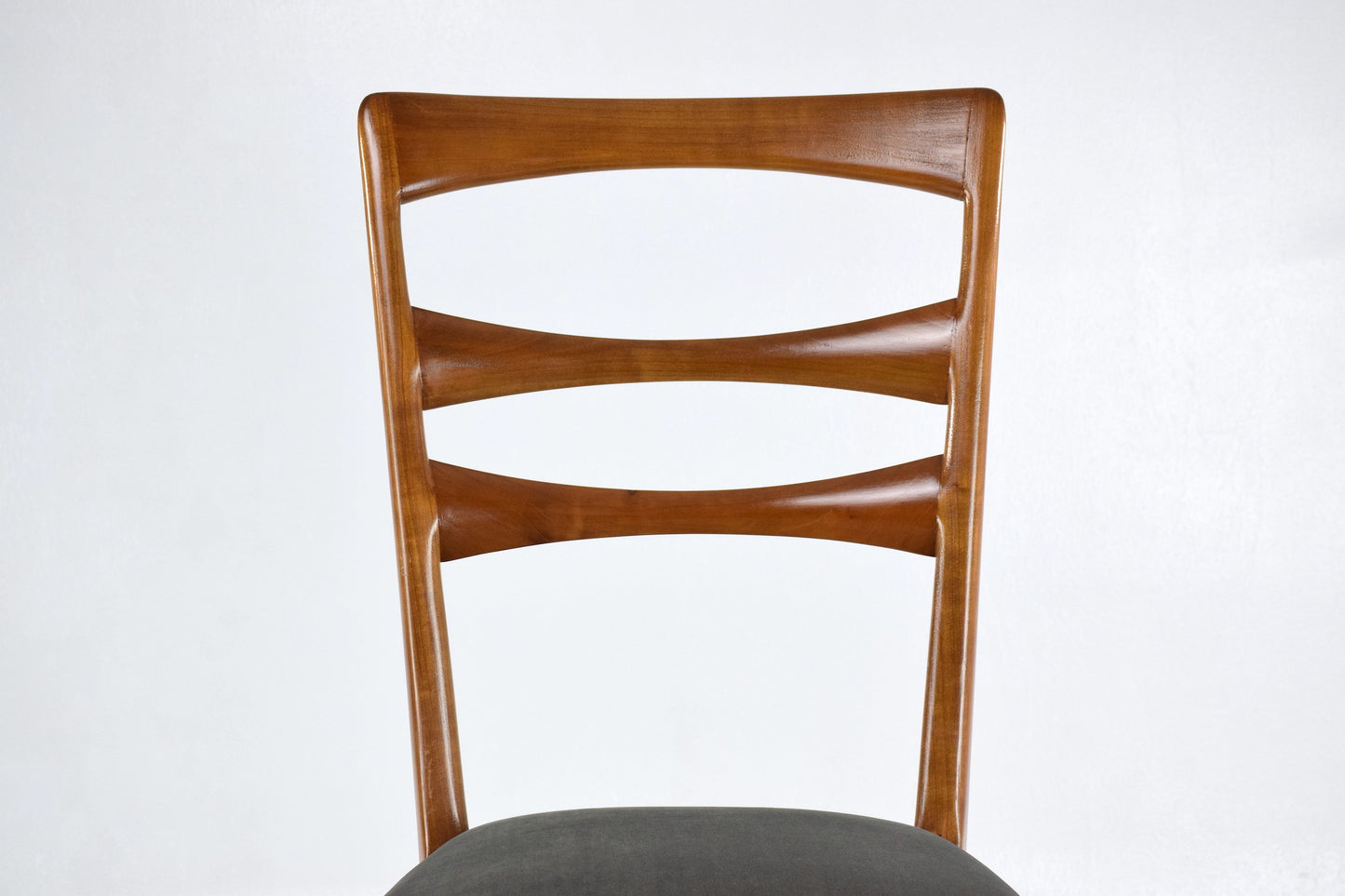 Paolo Buffa Style Italian Dining Chairs, 1950's, Set of 6 - Spirit Gallery 