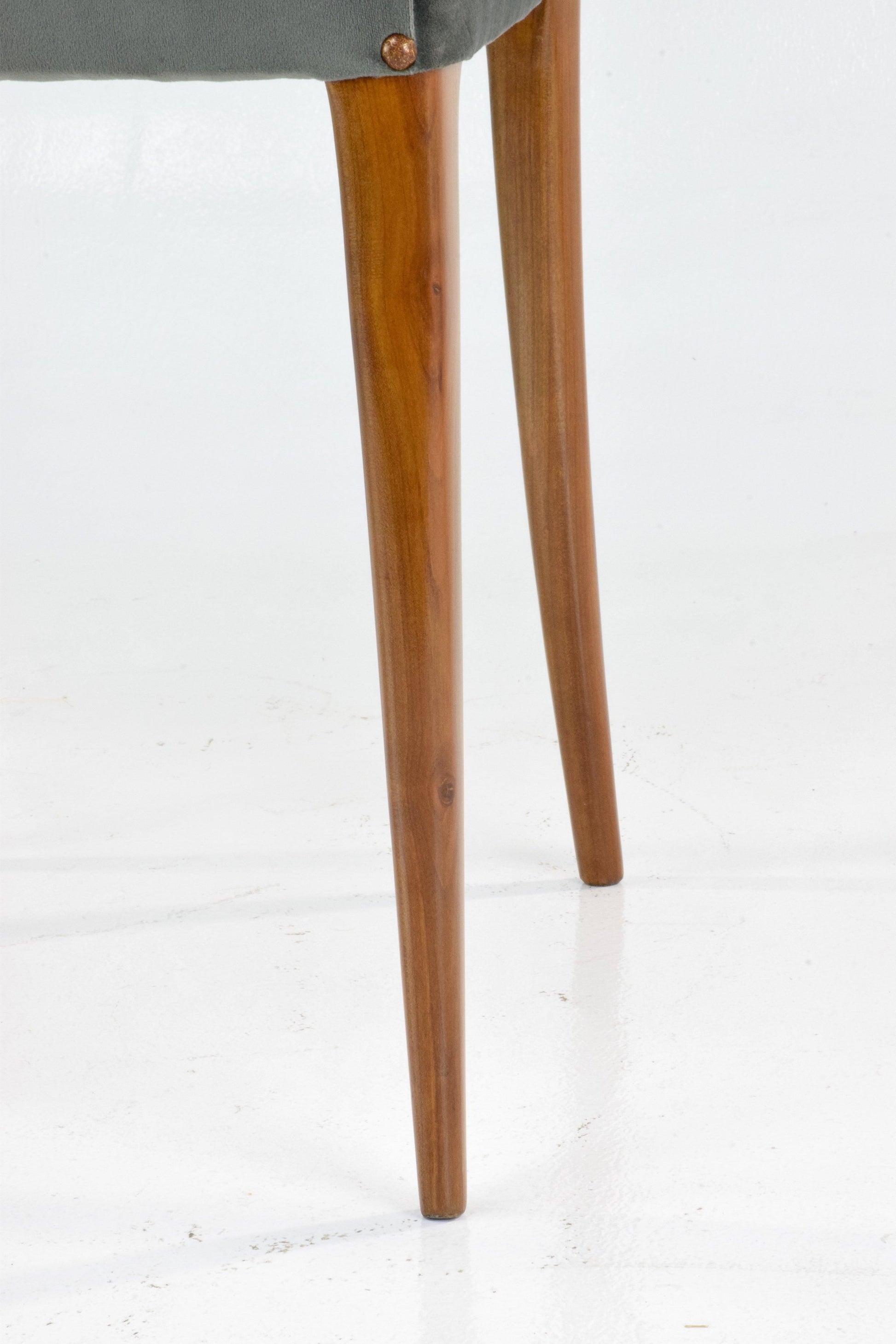 Paolo Buffa Style Italian Dining Chairs, 1950's, Set of 6 - Spirit Gallery 