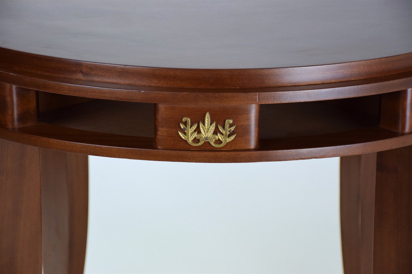 Parquetry Gueridon Table by Jules Leleu, France, 1930's - Spirit Gallery 