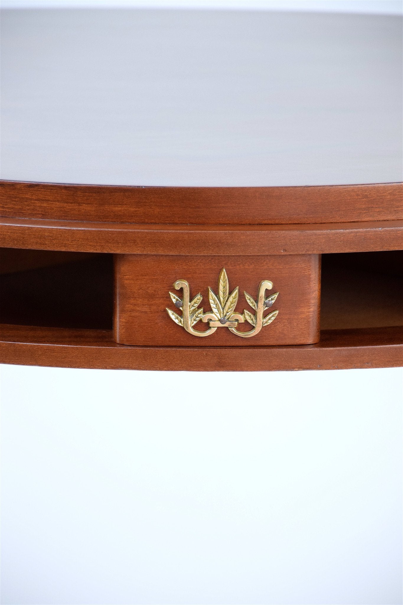 Parquetry Gueridon Table by Jules Leleu, France, 1930's - Spirit Gallery 