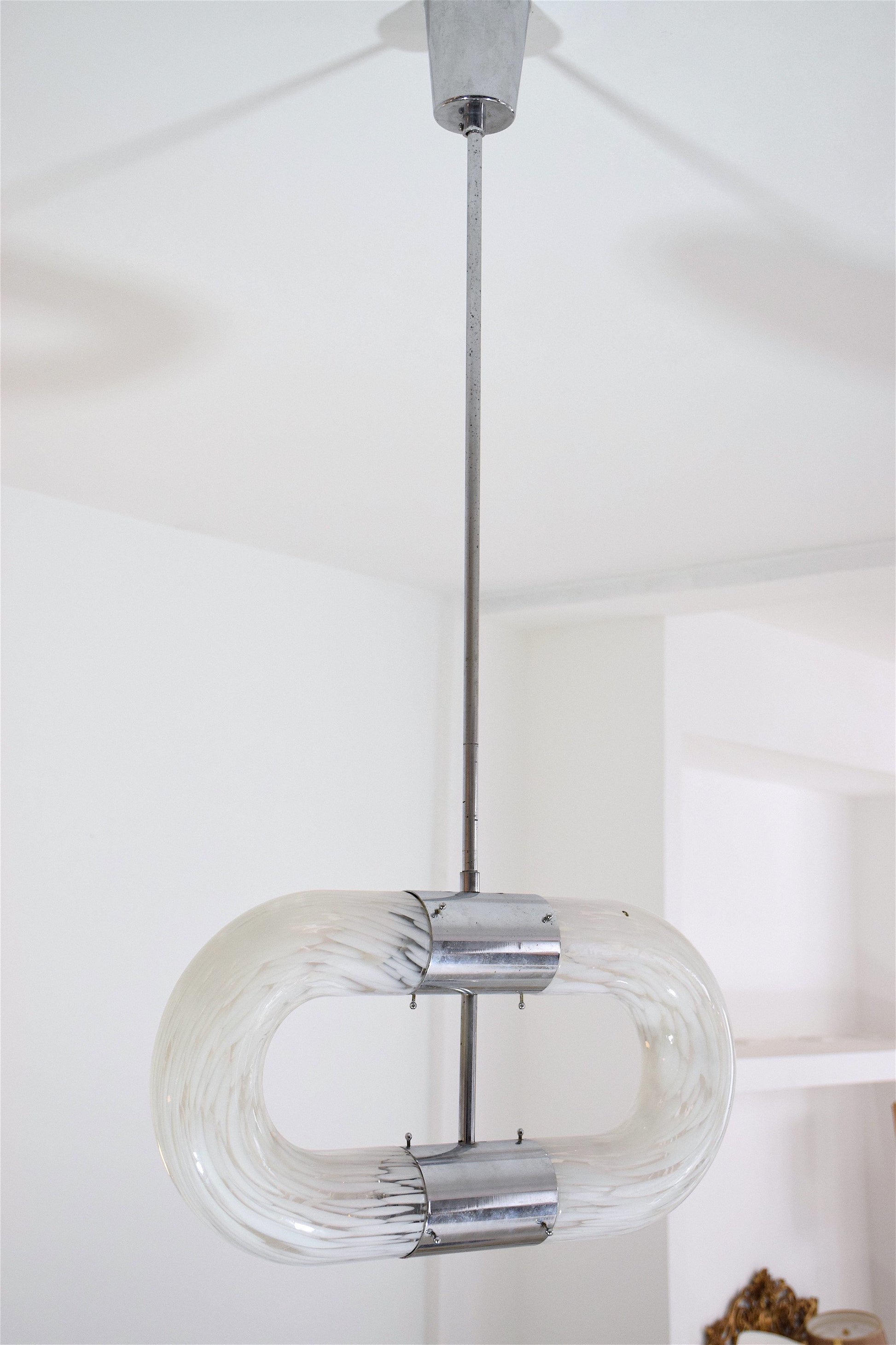Pendant Murano Light by Aldo Nason for Mazzega, Italy, 1960's - Spirit Gallery 