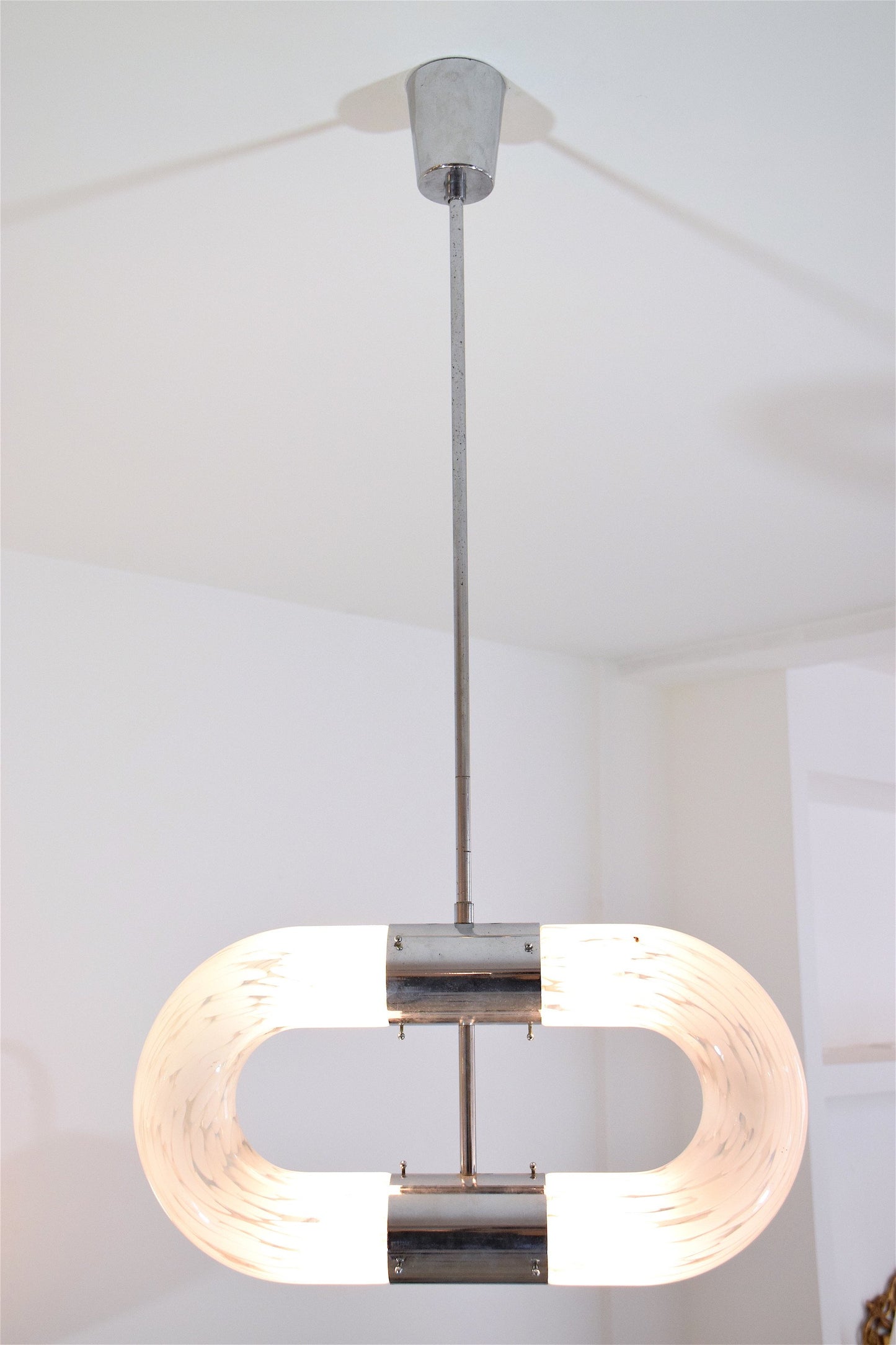 Pendant Murano Light by Aldo Nason for Mazzega, Italy, 1960's - Spirit Gallery 
