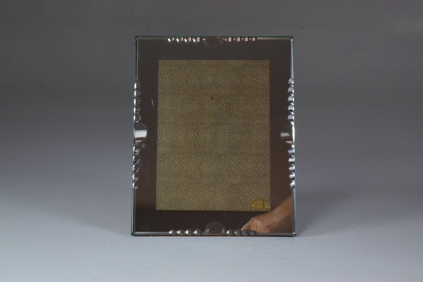 Set of Three French Vintage Cut Glass Frames by G.Escudero, 1950s - Spirit Gallery 