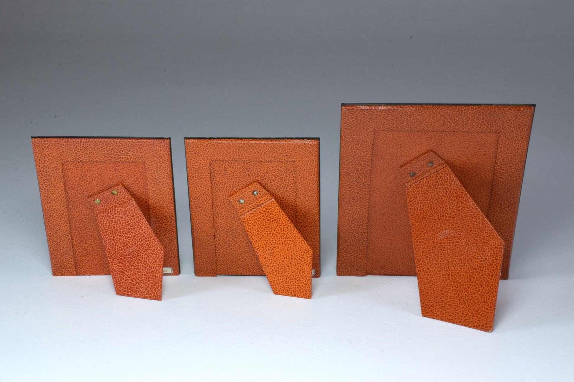 Set of Three French Vintage Cut Glass Frames by G.Escudero, 1950s - Spirit Gallery 