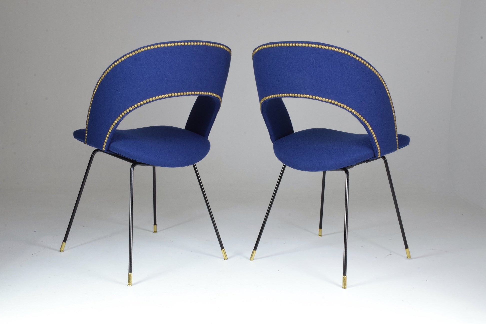 Set of Two Italian Chairs by Gastone Rinaldi for Rima, 1950's - Spirit Gallery 