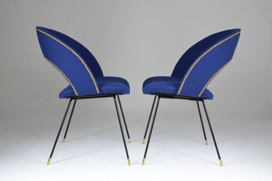 Set of Two Italian Chairs by Gastone Rinaldi for Rima, 1950's - Spirit Gallery 