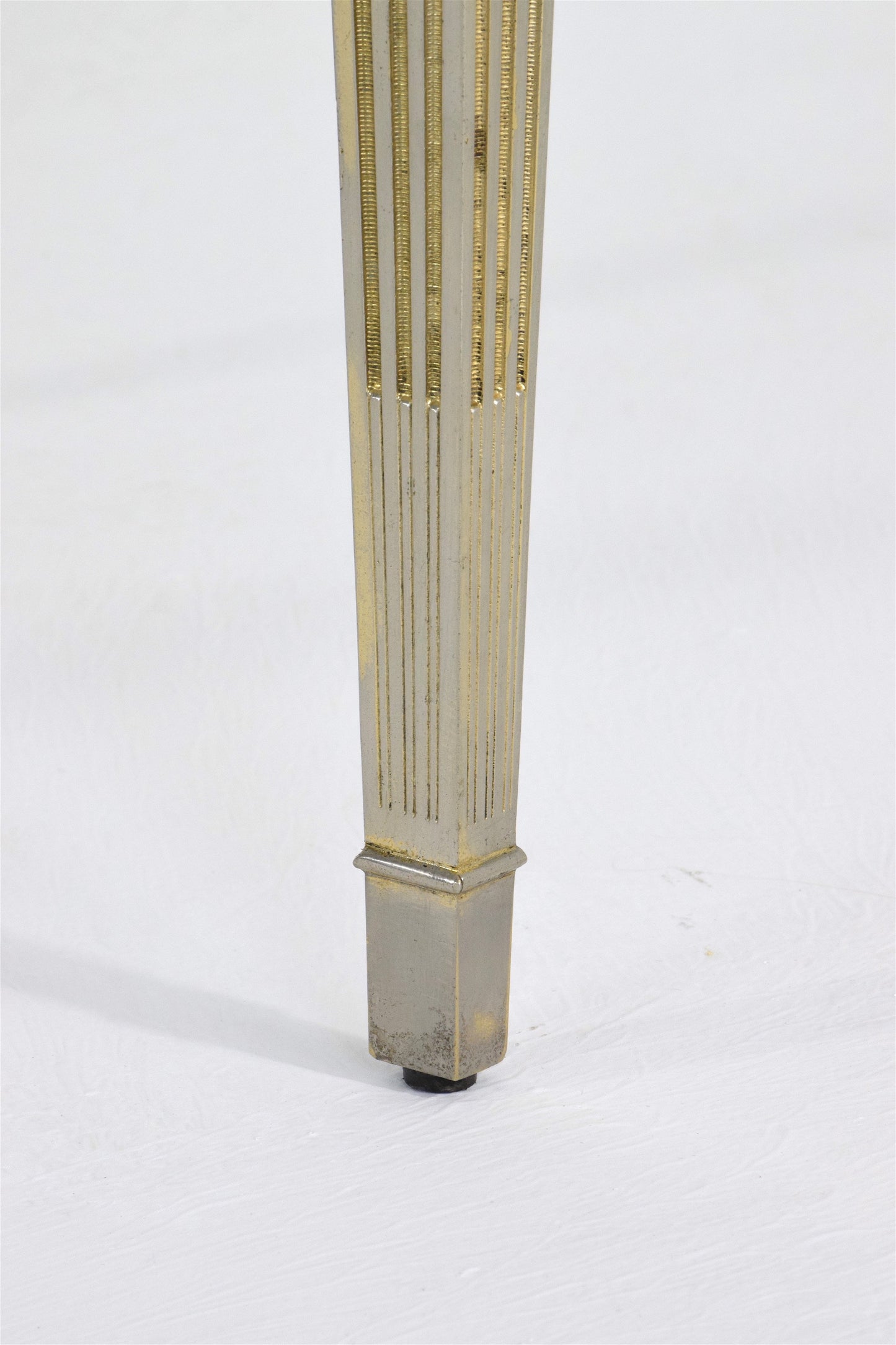 Silvered Brass Coffee or Side Table, France, 1970's - Spirit Gallery 