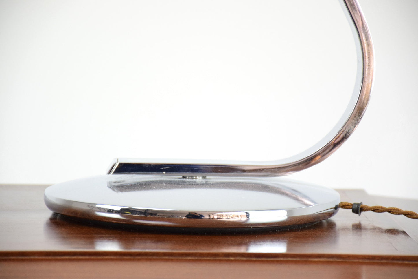 Spanish Mid-Century Vintage Chrome Desk Lamp by Fase, 1960's - Spirit Gallery 