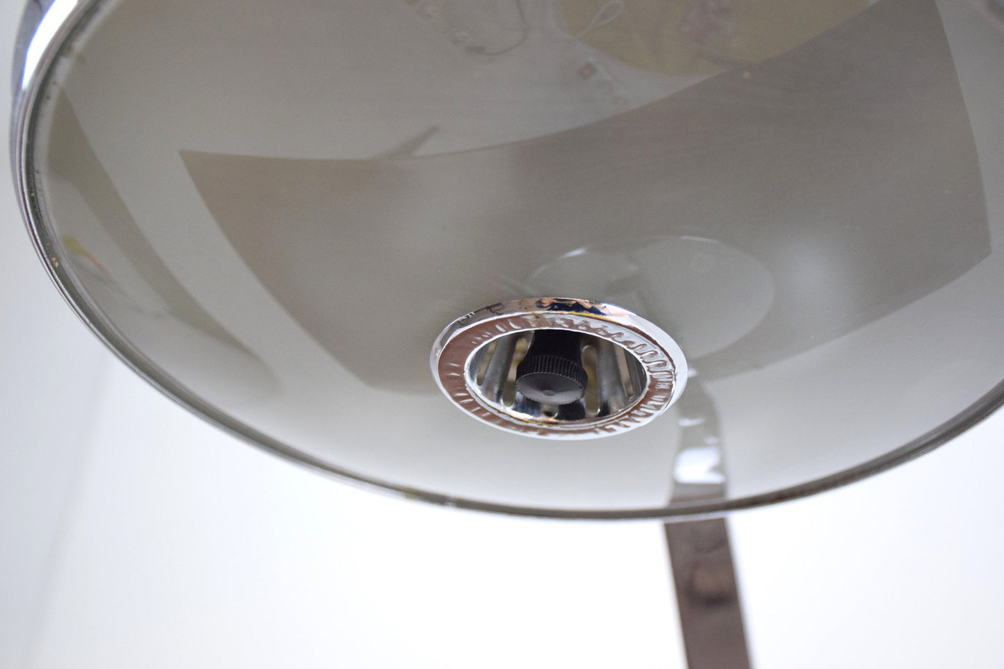 Spanish Mid-Century Vintage Chrome Desk Lamp by Fase, 1960's - Spirit Gallery 