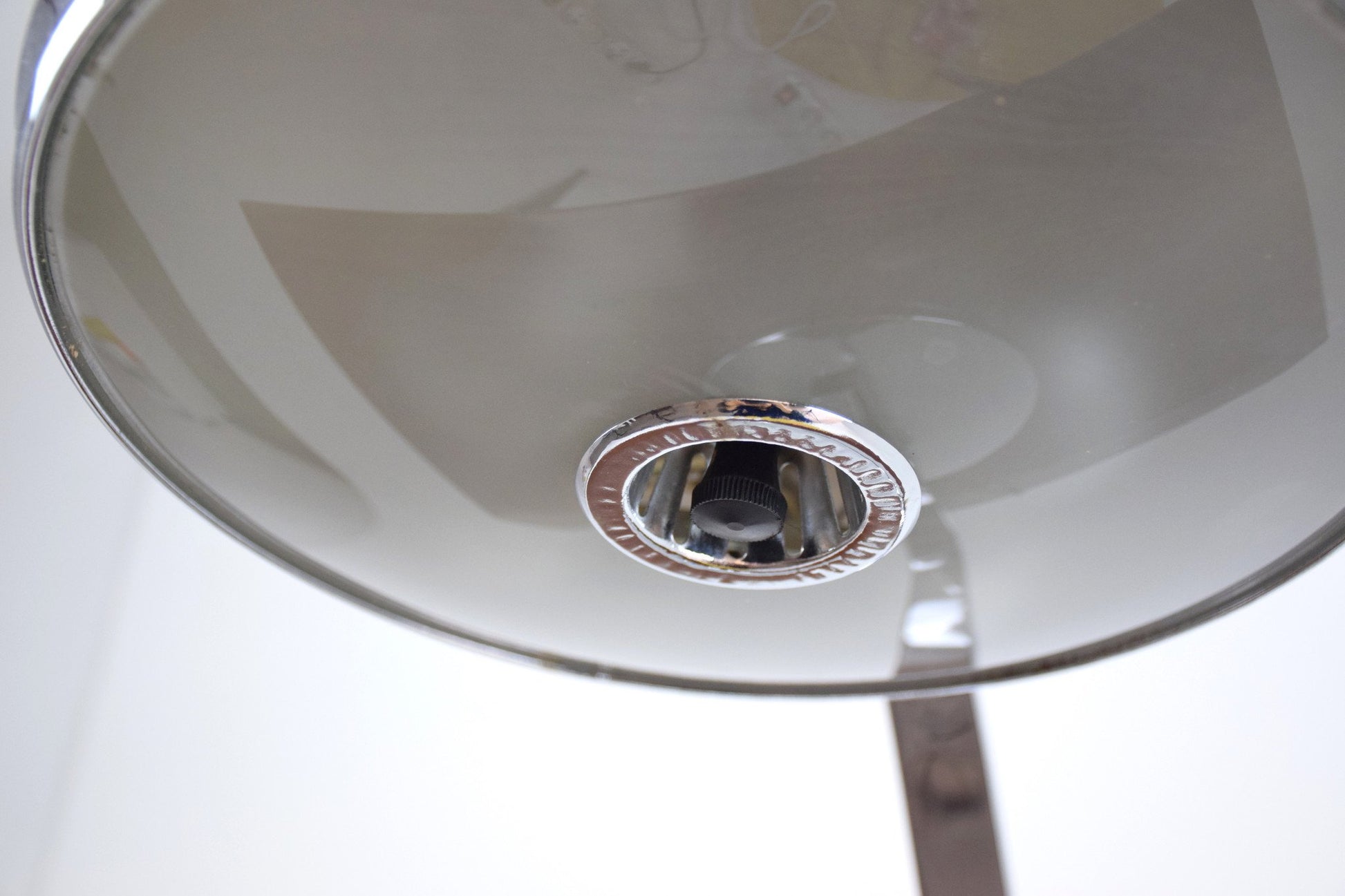 Spanish Mid-Century Vintage Chrome Desk Lamp by Fase, 1960's - Spirit Gallery 