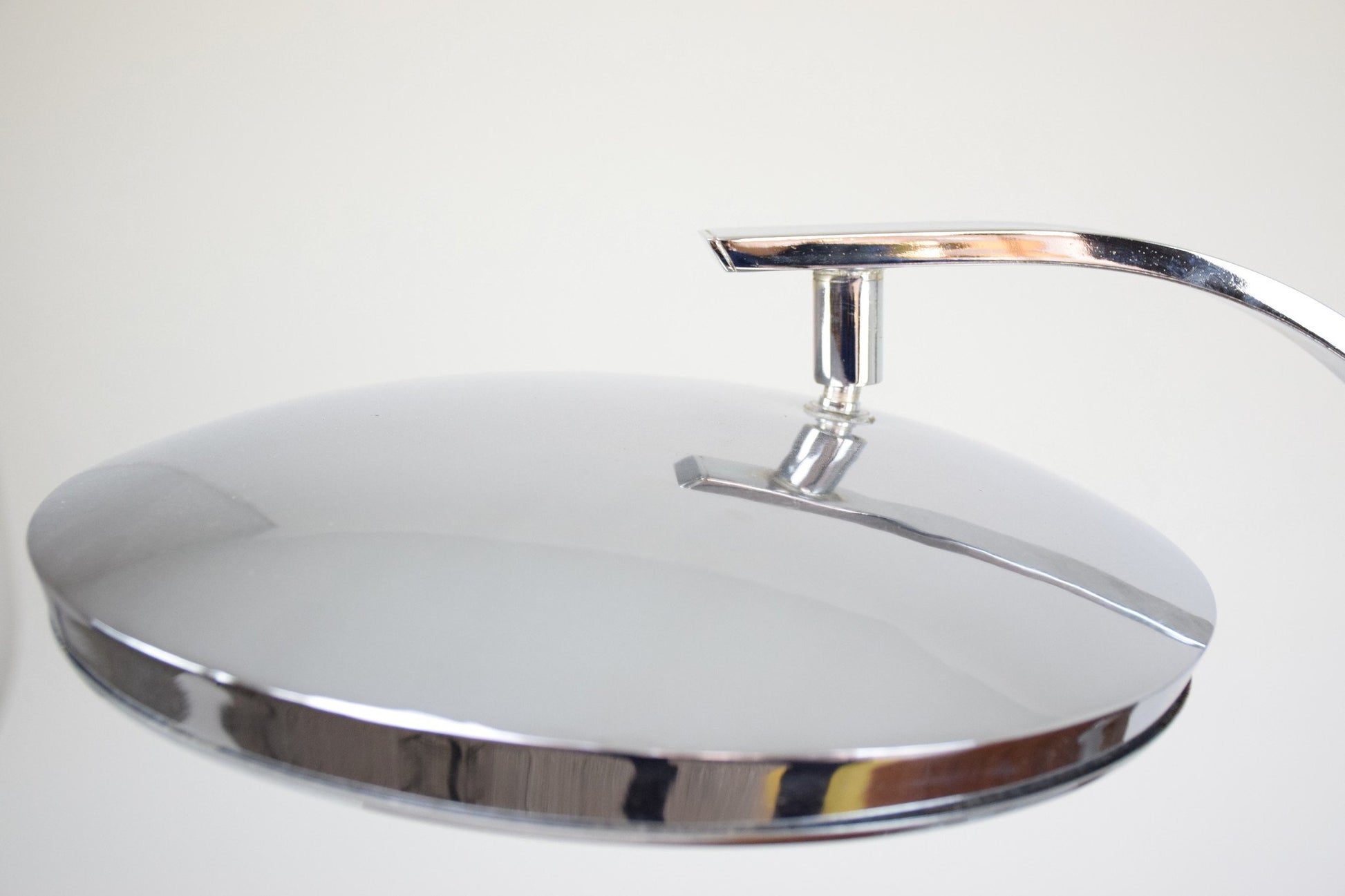 Spanish Mid-Century Vintage Chrome Desk Lamp by Fase, 1960's - Spirit Gallery 