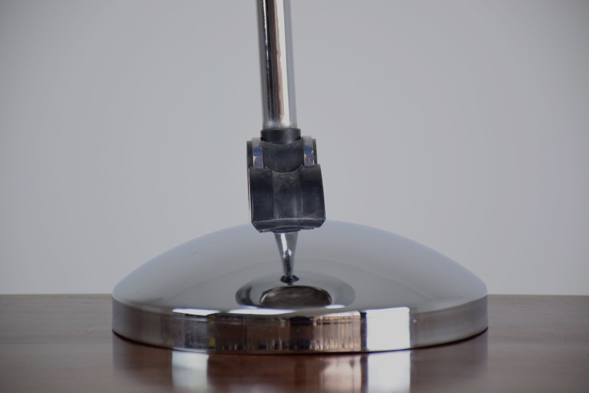 Spanish Vintage Chrome Desk Lamp by Fase, 1950's - Spirit Gallery 