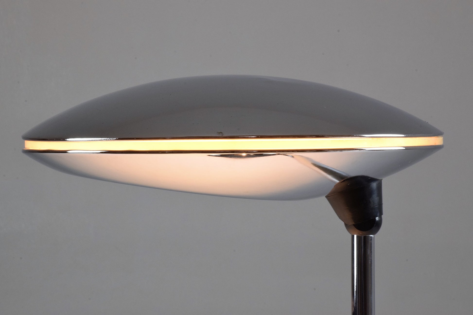Spanish Vintage Chrome Desk Lamp by Fase, 1950's - Spirit Gallery 