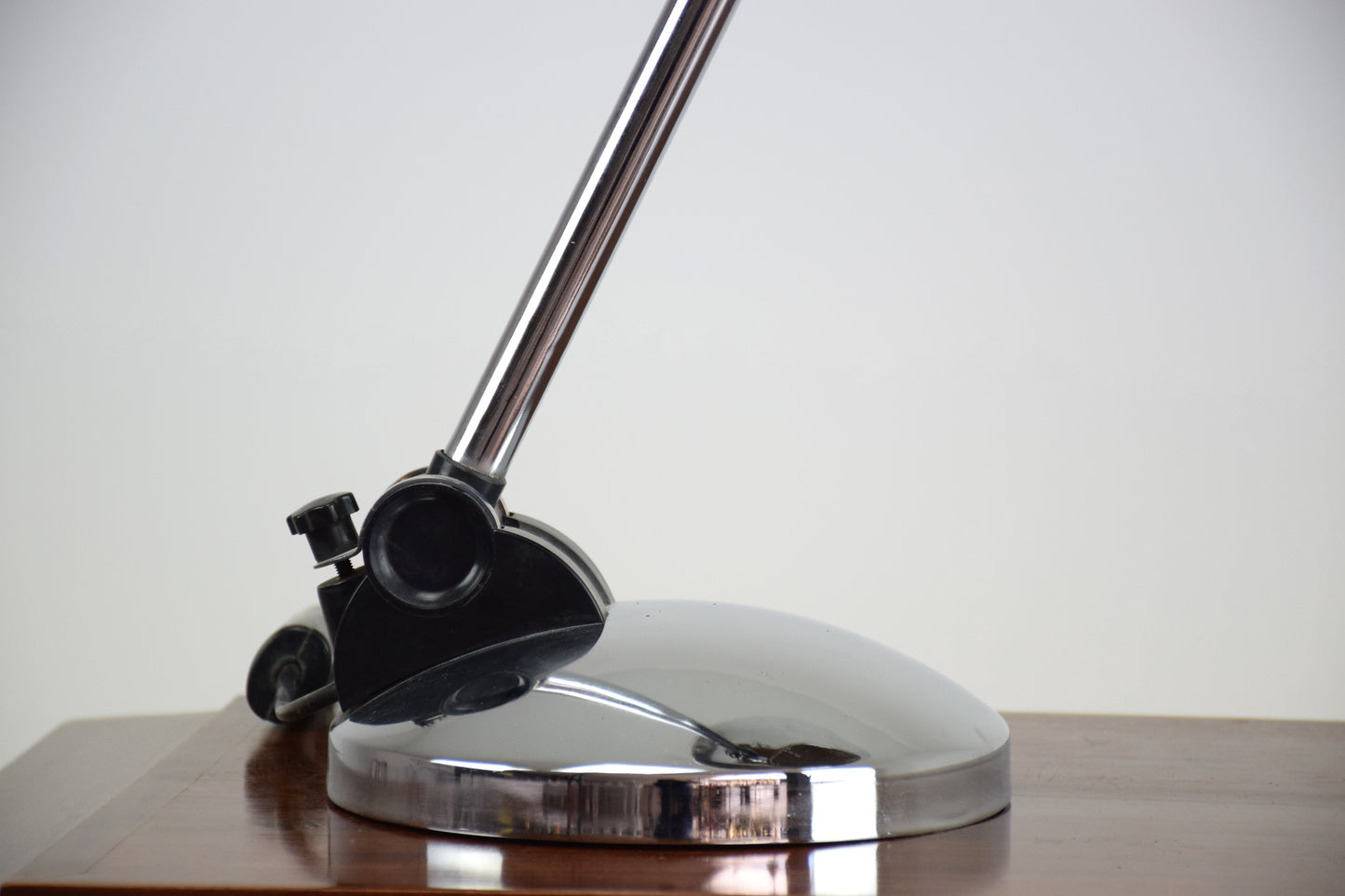 Spanish Vintage Chrome Desk Lamp by Fase, 1950's - Spirit Gallery 