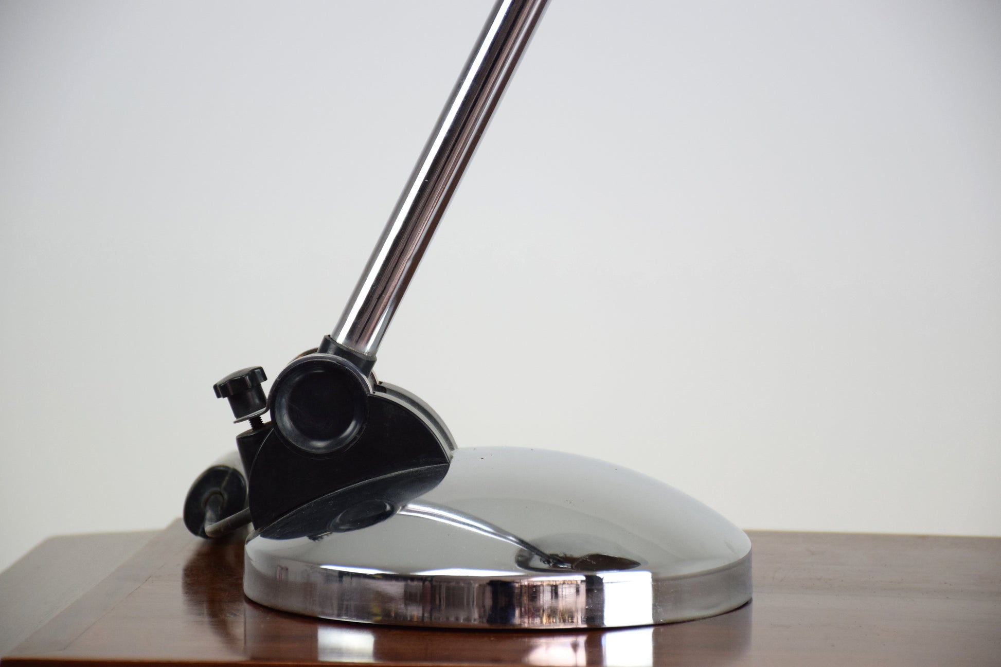 Spanish Vintage Chrome Desk Lamp by Fase, 1950's - Spirit Gallery 