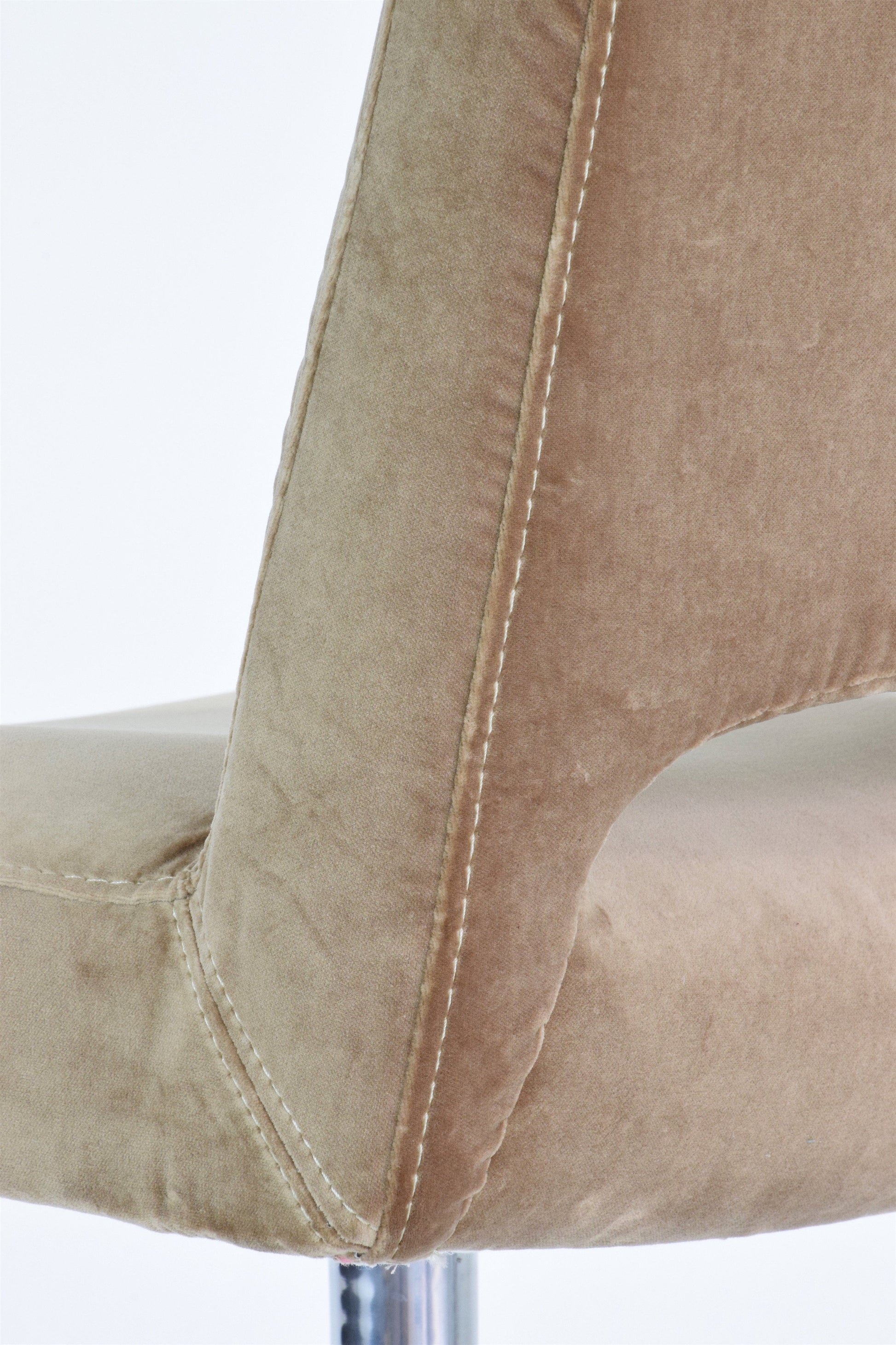 Velvet Tulip Chair, France, 1970's - Spirit Gallery 