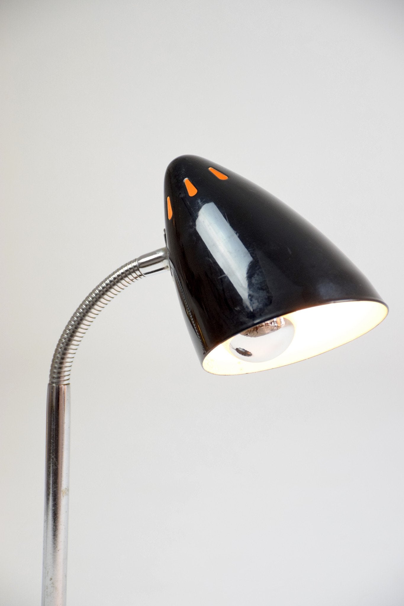 Vintage Articulating Black Desk Lamp, 1960's - Spirit Gallery 