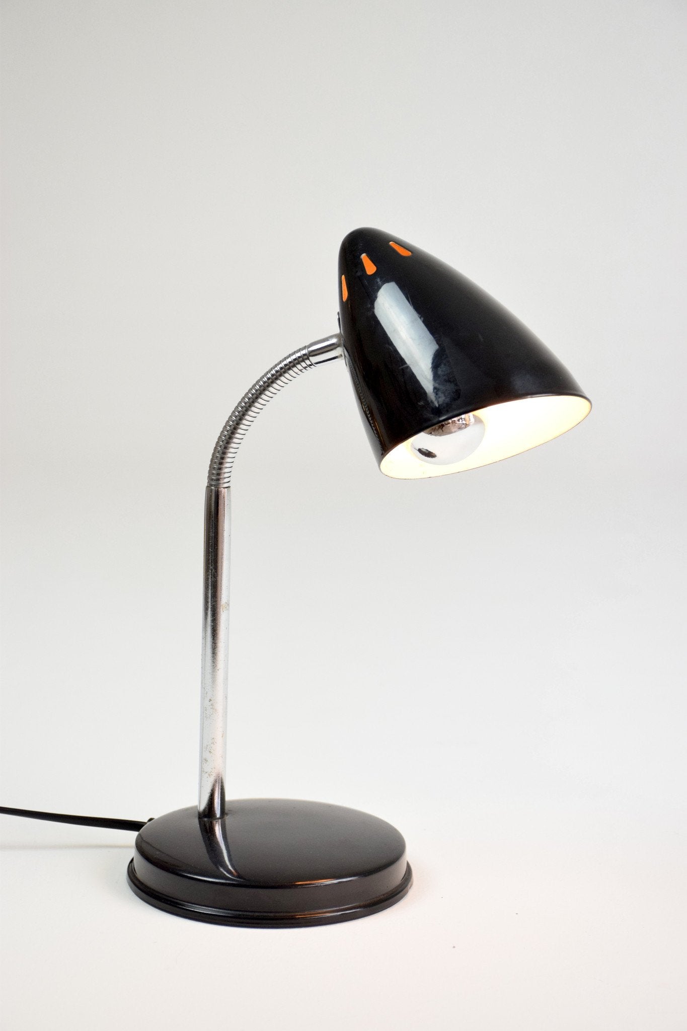 Vintage Articulating Black Desk Lamp, 1960's - Spirit Gallery 